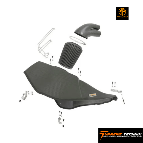 Armaspeed Audi RS6 RS7 C7 4.0T Carbon Fiber Cold Air Intake (2)