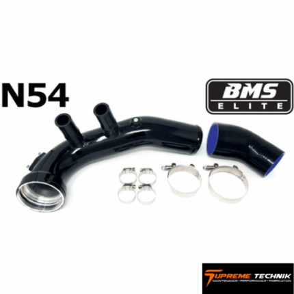 BMS Elite Aluminum Replacement Charge Pipe Upgrade for N54 BMW 135 335