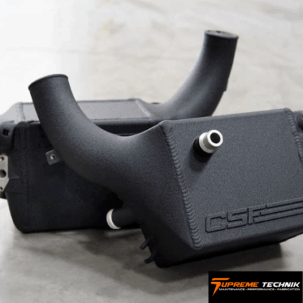 CSF BMW M5 (F90) / BMW M8 Twin Charge-Air-Cooler Set – Crinkle Black