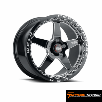 Weld 17×10 VENTURA BEADLOCK Drag REAR Wheels For Toyota MKV Supra GR