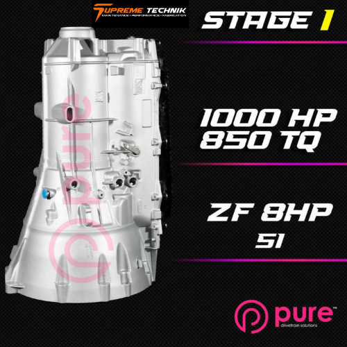 Supremetechnik - ZF 8HP51 TRANSMISSION UPGRADE Stage 1